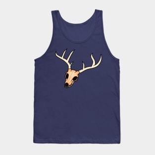 Cartoon Deer Skull Tank Top